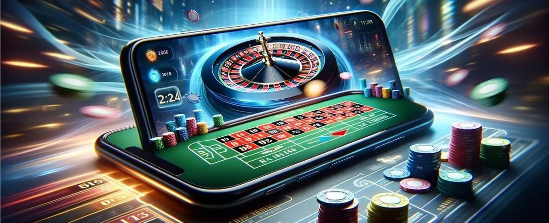 Super Casino Welcome Banner with Thrilling Games and Exclusive Offers